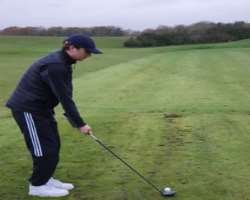 He enjoys playing golf in his spare time.